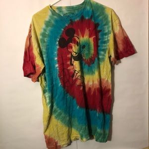 Tie Dye Mickey Mouse Shirt